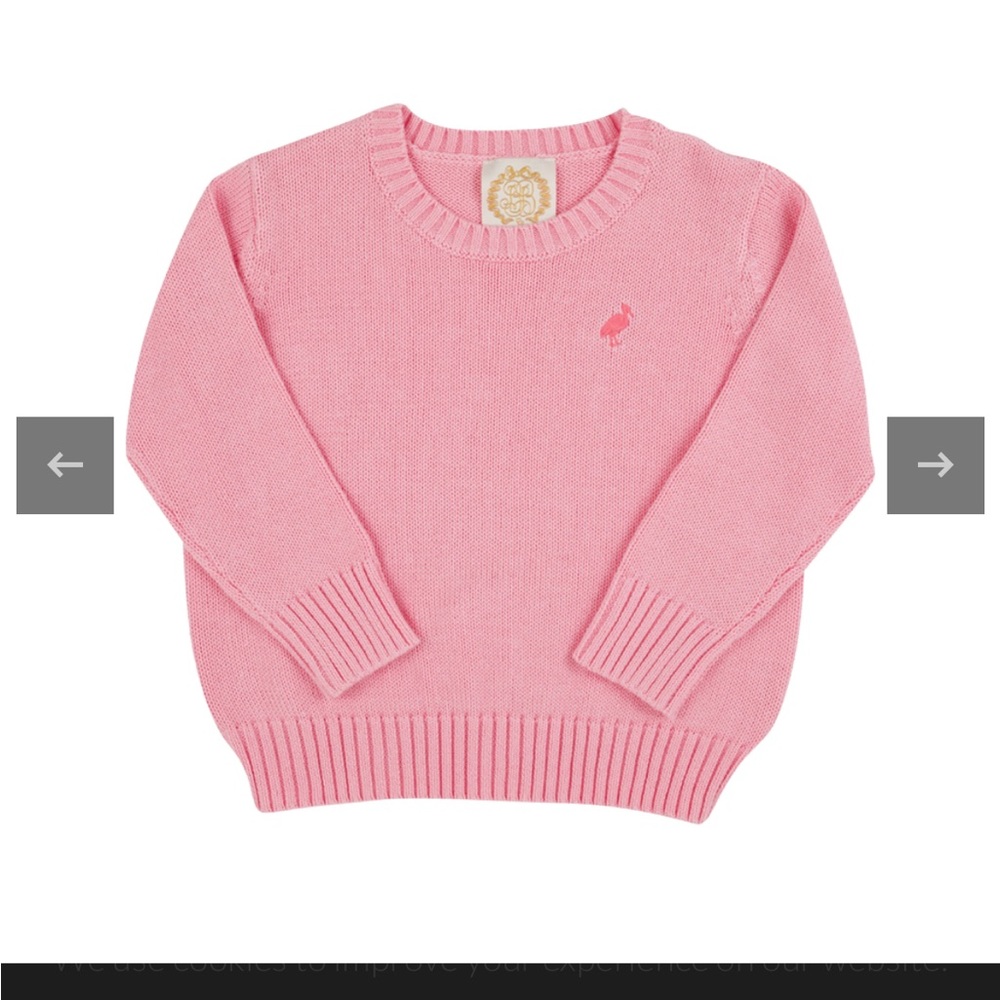 NWT Beaufort Bonnet Isabelle Sweater 2T Sandpearl Pink